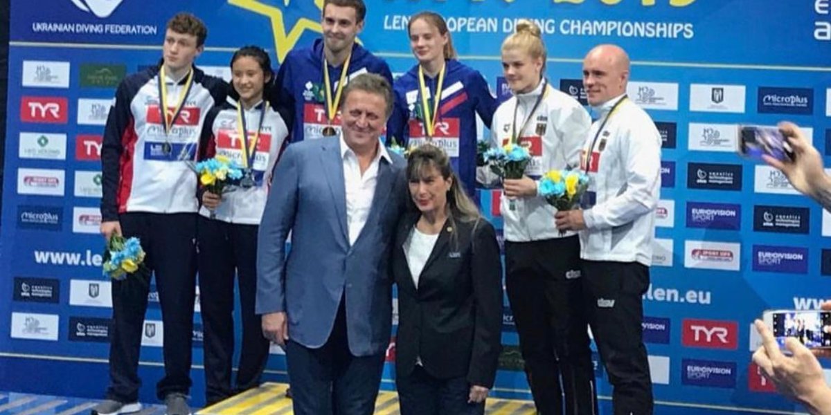 Чемпион Европы по прыжкам в воду 2019